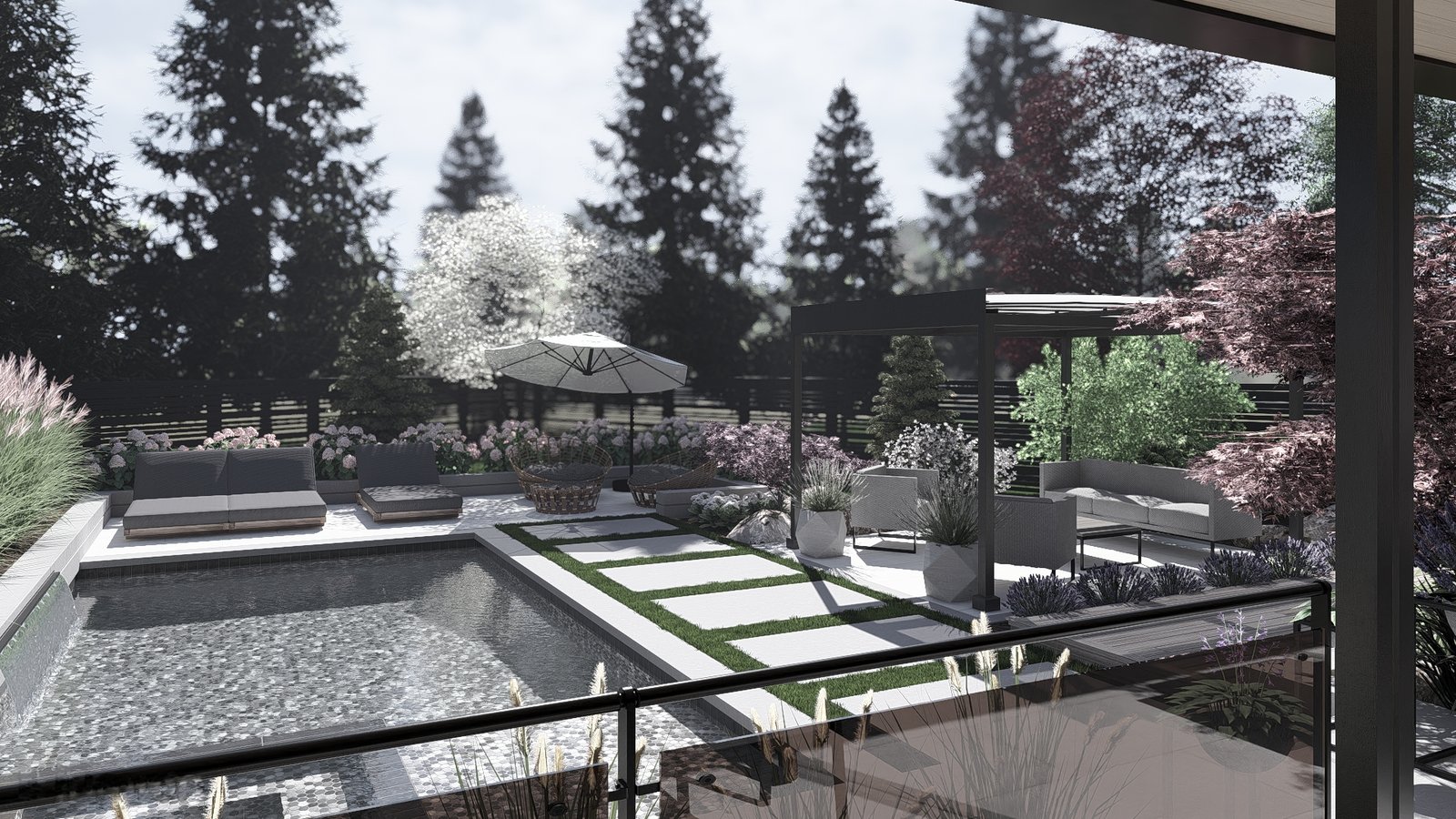 Oakville pool design